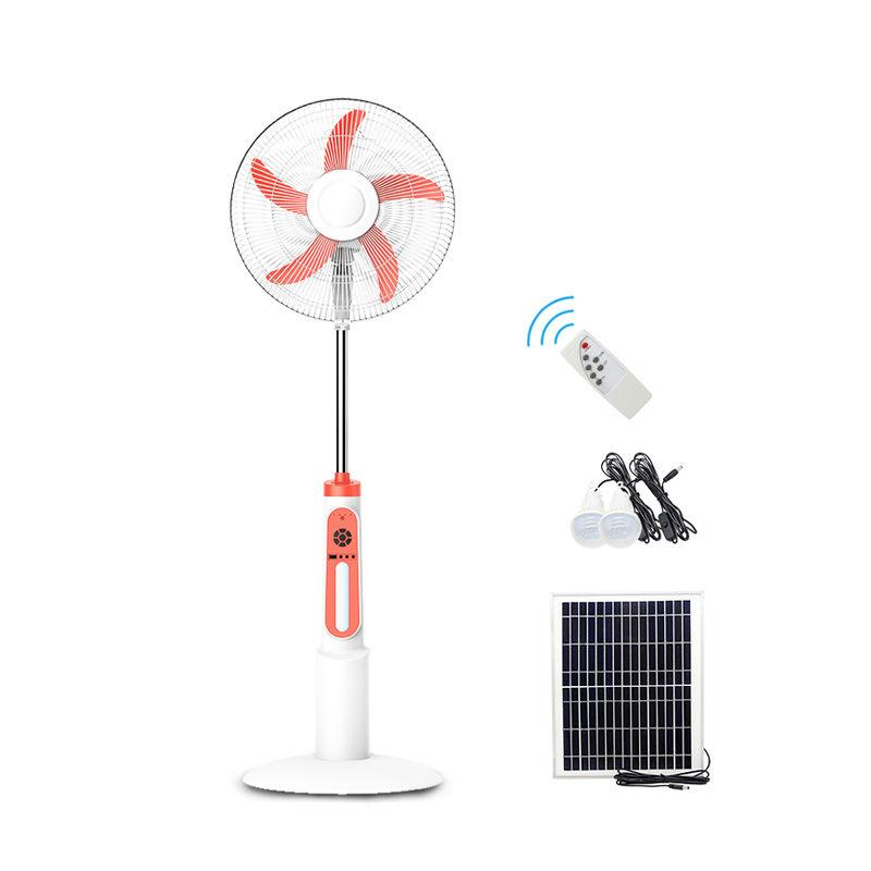 EP-8816 مروحة عمودية تعمل بالطاقة الشمسية 5 شفرات مع ريموت — product image 1 of 5, Marshan Store