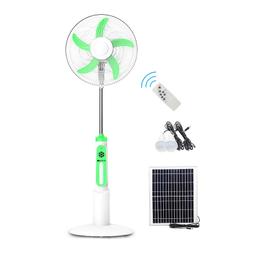 EP-8816 مروحة عمودية تعمل بالطاقة الشمسية 5 شفرات مع ريموت — product image 5 of 5, Marshan Store