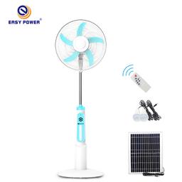 EP-8816 مروحة عمودية تعمل بالطاقة الشمسية 5 شفرات مع ريموت — product image 4 of 5, Marshan Store