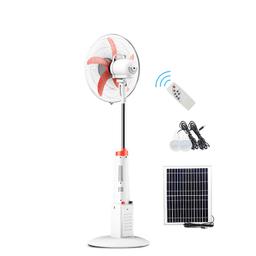 EP-8816 مروحة عمودية تعمل بالطاقة الشمسية 5 شفرات مع ريموت — product image 2 of 5, Marshan Store