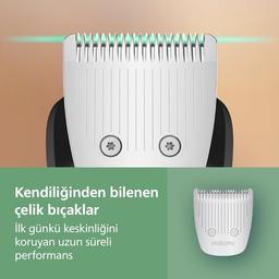 Philips ماكينة تشذيب الكل في واحد من سلسلة 5000، MG5922/15، مجموعة عناية للرجال 10 في 1، للوجه والشعر والجسم، بتقنية BeardSense، تشغيل حتى 120 دقيقة، مقاومة للماء — product image 6 of 6, Marshan Store