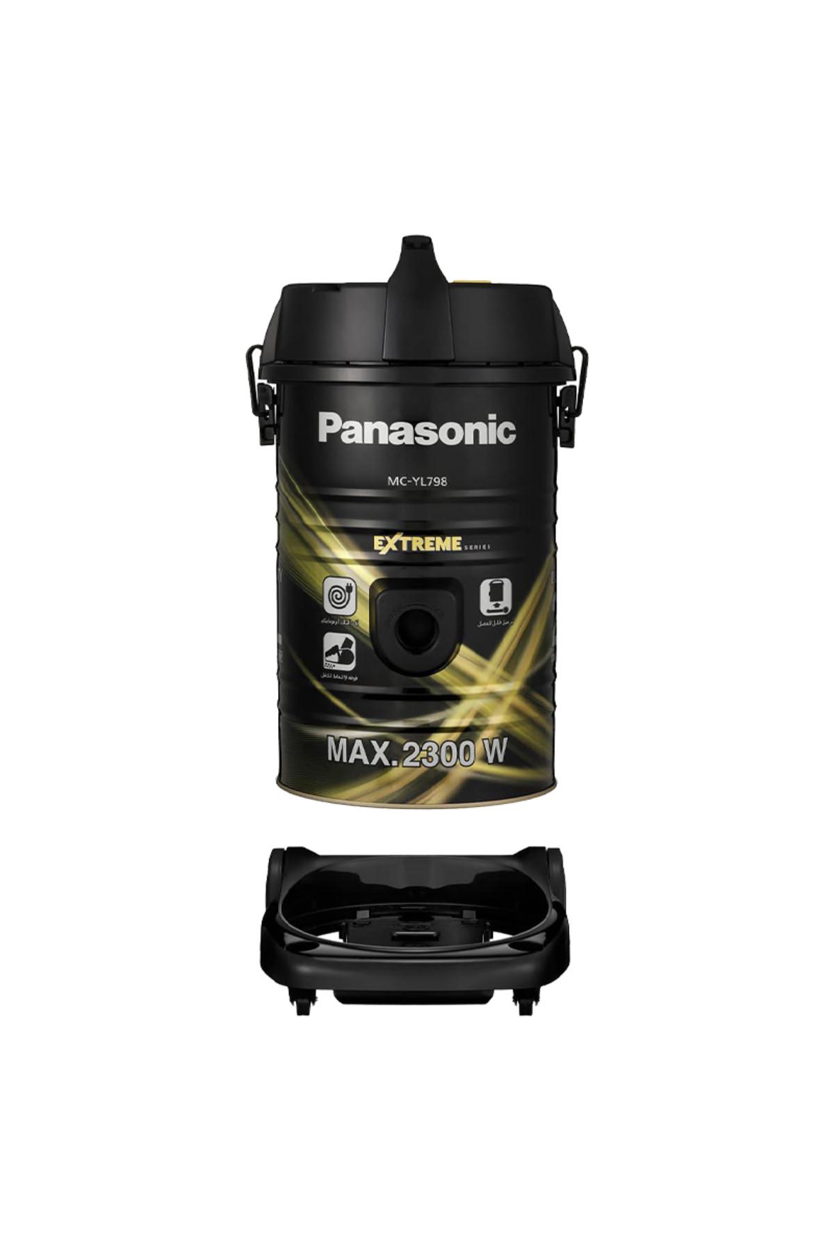 Panasonic مكنسة كهربائية 21 لتر 2300 وات MC-YL798 - أسود ذهبي — product image 1 of 6, Marshan Store