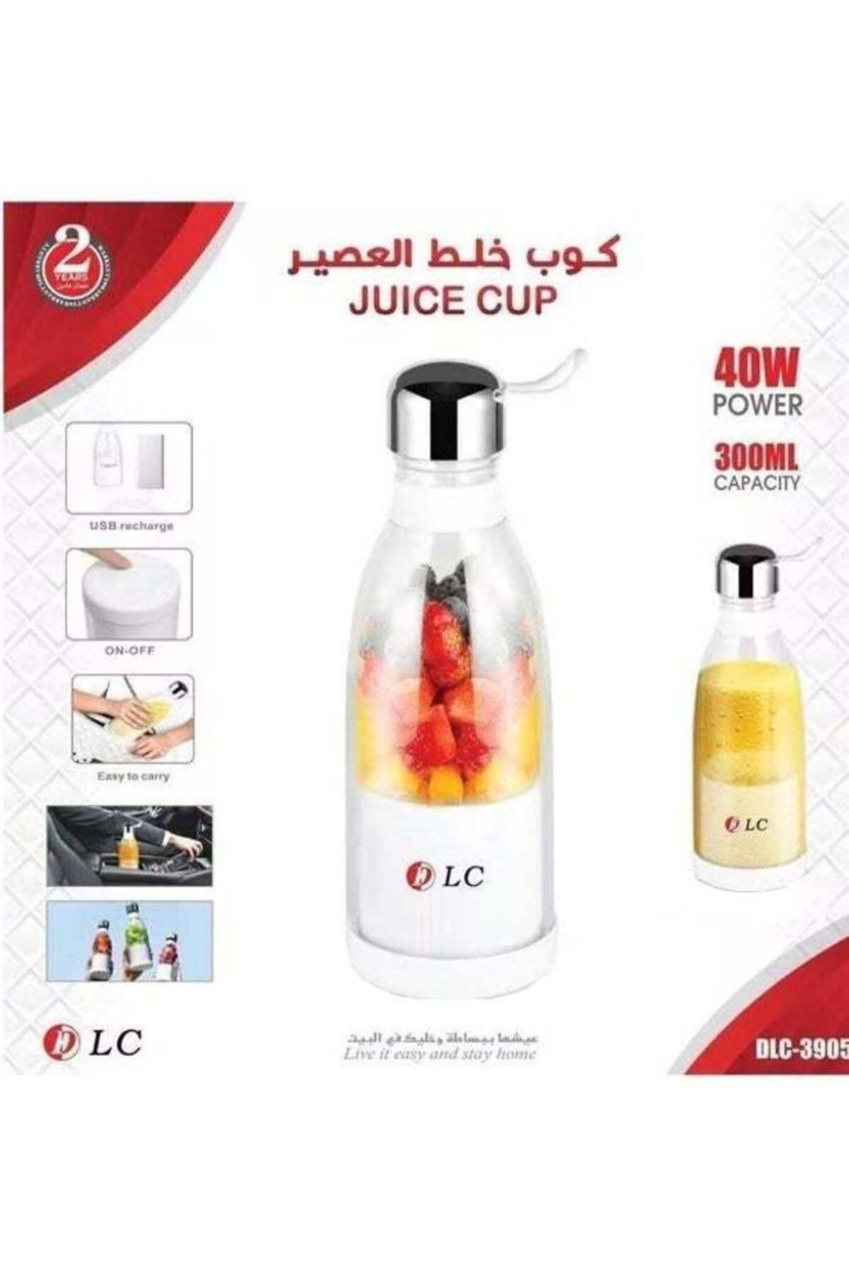 خلاط كهربائي وكوب عصارة محمول من DLC، سعة 300 مل، قدرة 40 واط، موديل DLC-39051، متعدد الألوان — product image 1 of 2, Marshan Store